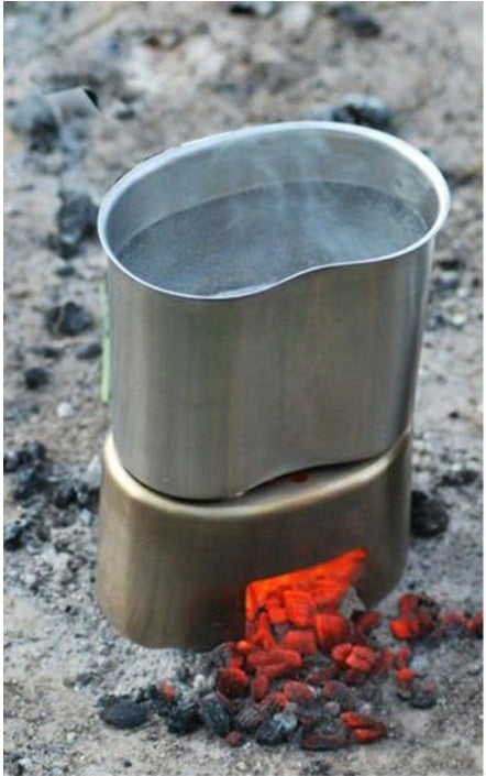 Portable Outdoor Sports Camping Picnic Wood Fire Solid Alcohol Stove Grill    Home Decor Supply | Online Retail | ShoreShopper.com