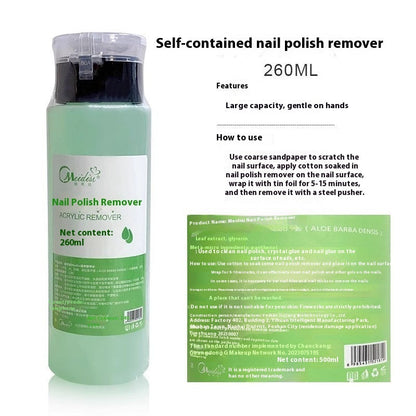 Nail Art Press Bottle Nail Remover Cleaning Solution    Home Decor Supply | Online Retail | ShoreShopper.com