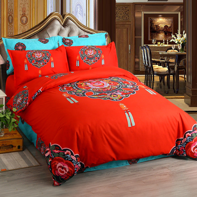 Four-piece sanded bed sheet    Home Decor Supply | Online Retail | ShoreShopper.com