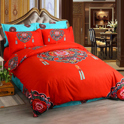 Four-piece sanded bed sheet    Home Decor Supply | Online Retail | ShoreShopper.com