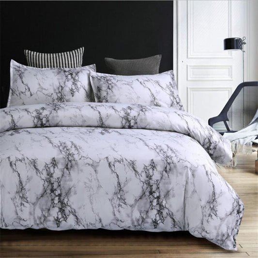 Pillowcase home textile bedding four-piece marble    Home Decor Supply | Online Retail | ShoreShopper.com