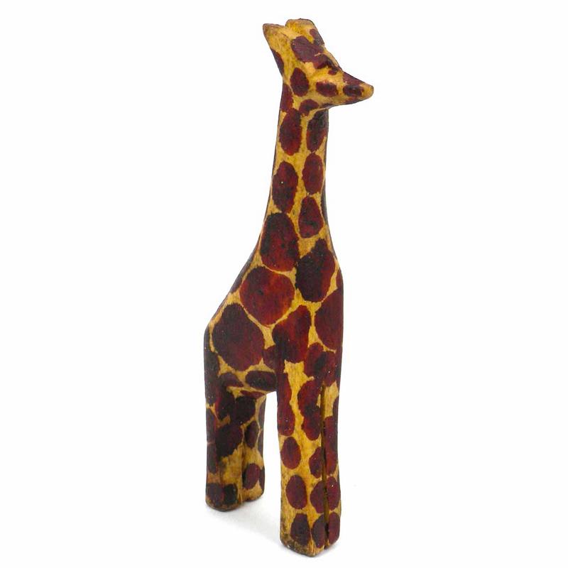 Handcarved Miniature Wood Safari Animals, Set of 7    Home Decor Supply | Online Retail | ShoreShopper.com