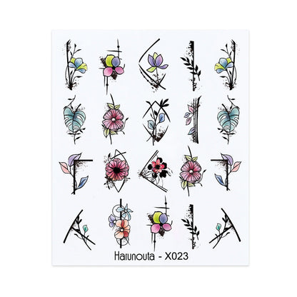 Nail Art Butterfly Sticker Flower Leaf Decal    Home Decor Supply | Online Retail | ShoreShopper.com
