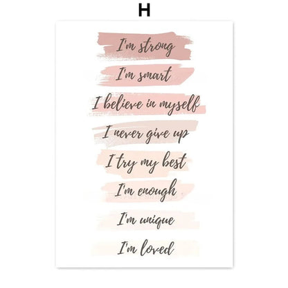 Ballet Alphanumeric Children's Room Art Canvas Painting    Home Decor Supply | Online Retail | ShoreShopper.com