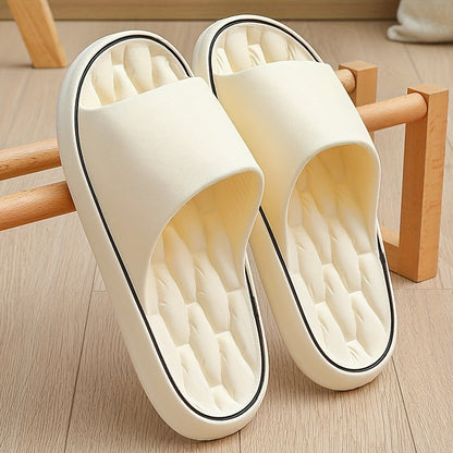 1pc Men'S for home Anti-Slip Slippers Thick Sole Silent Bathroom Shower Soft Elastic Cushioning Slippers Comfortable For Home/Wear Out Non-Stuffy.    Home Decor Supply | Online Retail | ShoreShopper.com