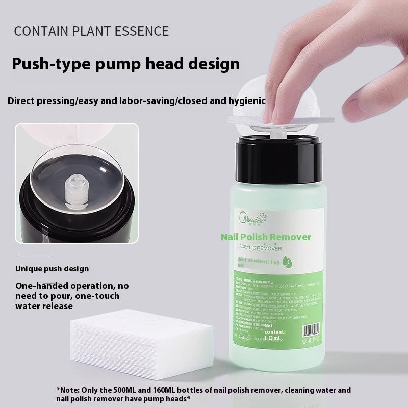 Nail Art Press Bottle Nail Remover Cleaning Solution    Home Decor Supply | Online Retail | ShoreShopper.com