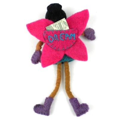 Brown Skin Tone Tooth Fairy with Black Hair    Home Decor Supply | Online Retail | ShoreShopper.com
