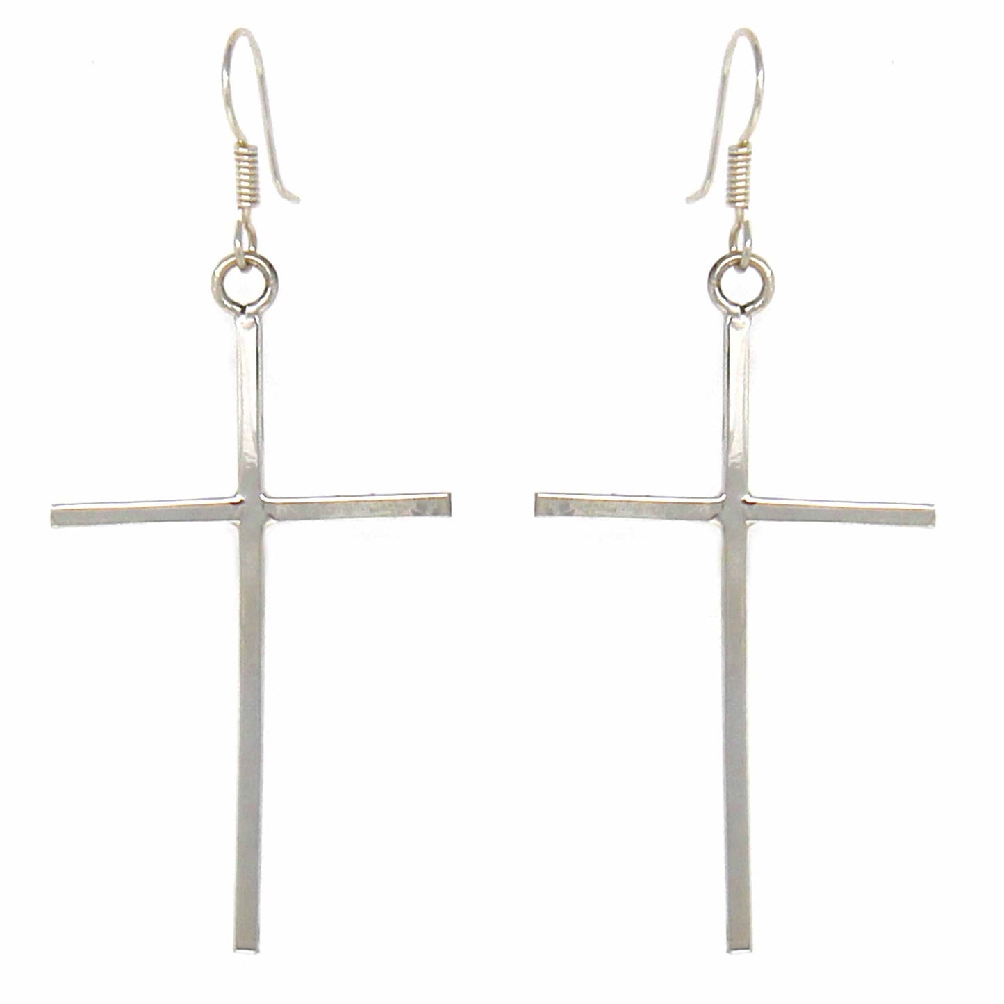 Sterling Silver Cross Drop Earrings    Home Decor Supply | Online Retail | ShoreShopper.com