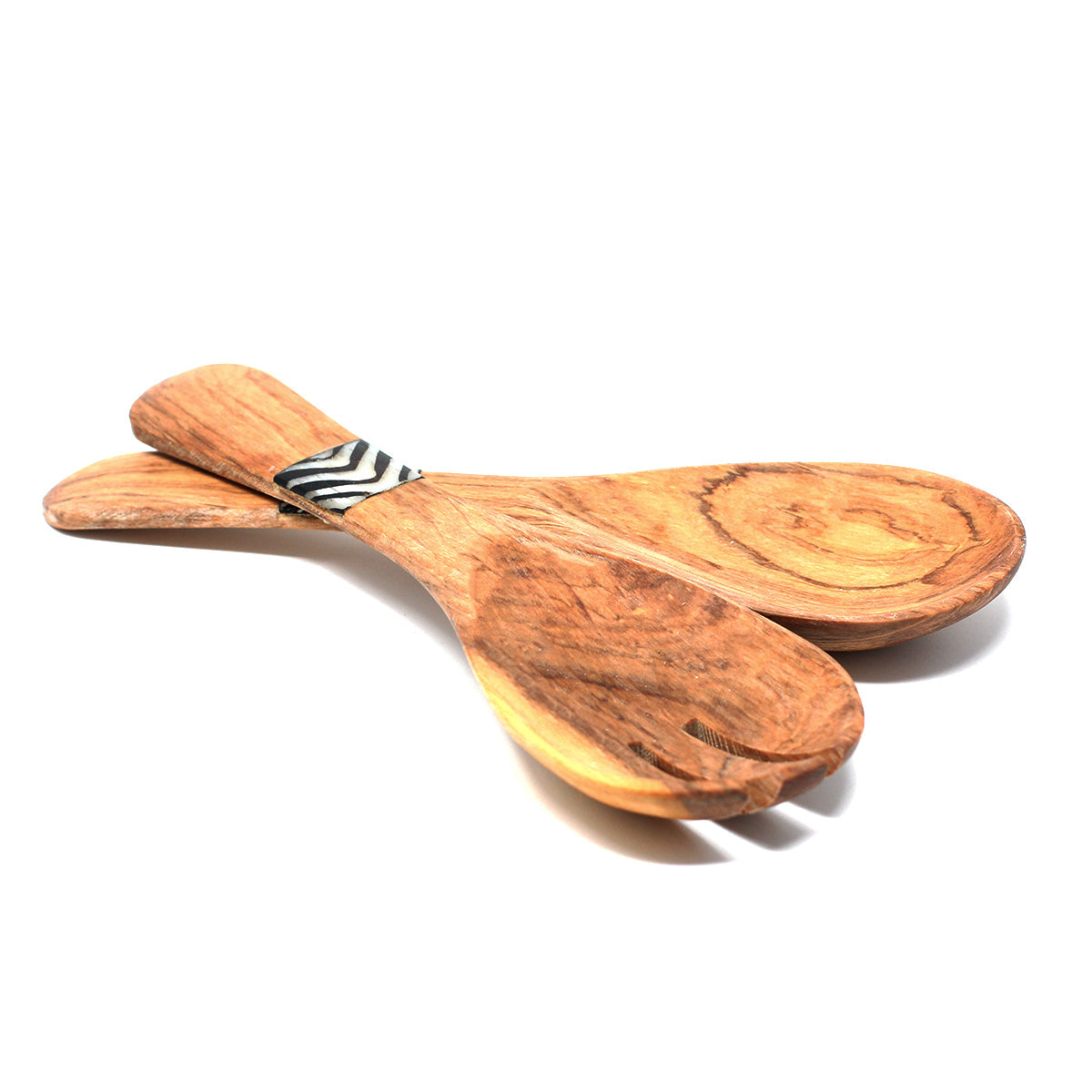 Olive Wood Serving Set, Small with Batik Inlay    Home Decor Supply | Online Retail | ShoreShopper.com