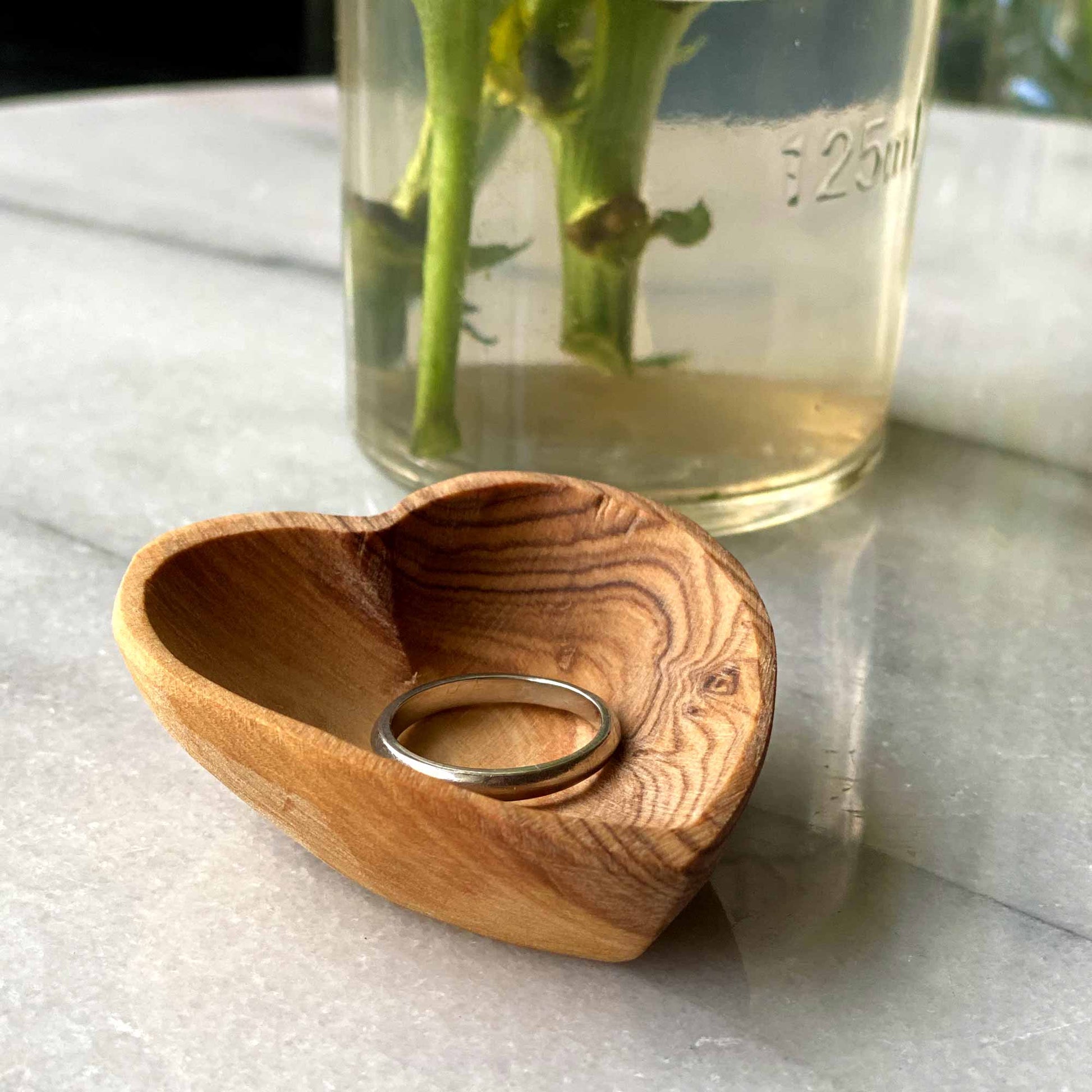 Petite Olive Wood Heart Trinket Bowls - Set of 2    Home Decor Supply | Online Retail | ShoreShopper.com