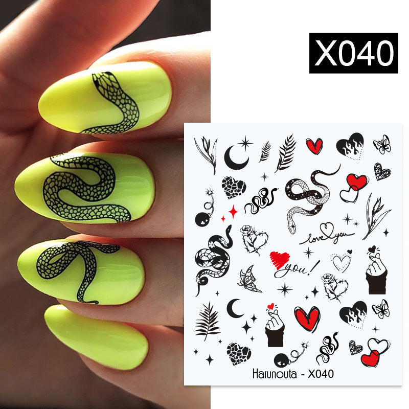 Nail Art Butterfly Sticker Flower Leaf Decal    Home Decor Supply | Online Retail | ShoreShopper.com
