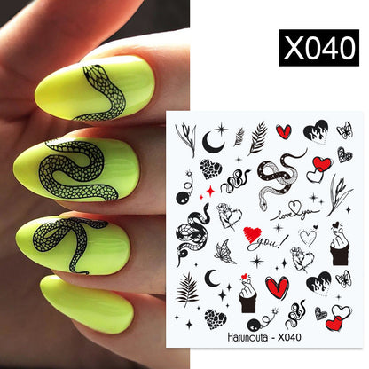 Nail Art Butterfly Sticker Flower Leaf Decal    Home Decor Supply | Online Retail | ShoreShopper.com
