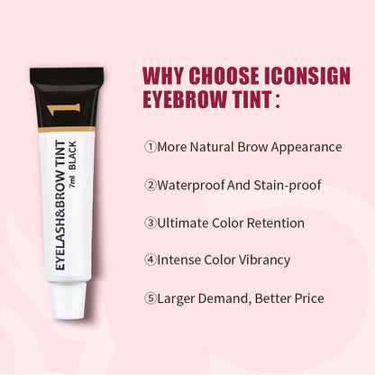ICONSIGN Eyelash Eyebrow Dye Tint Kit Brow Mascara Tinting Dye - ShoreCo.Shop