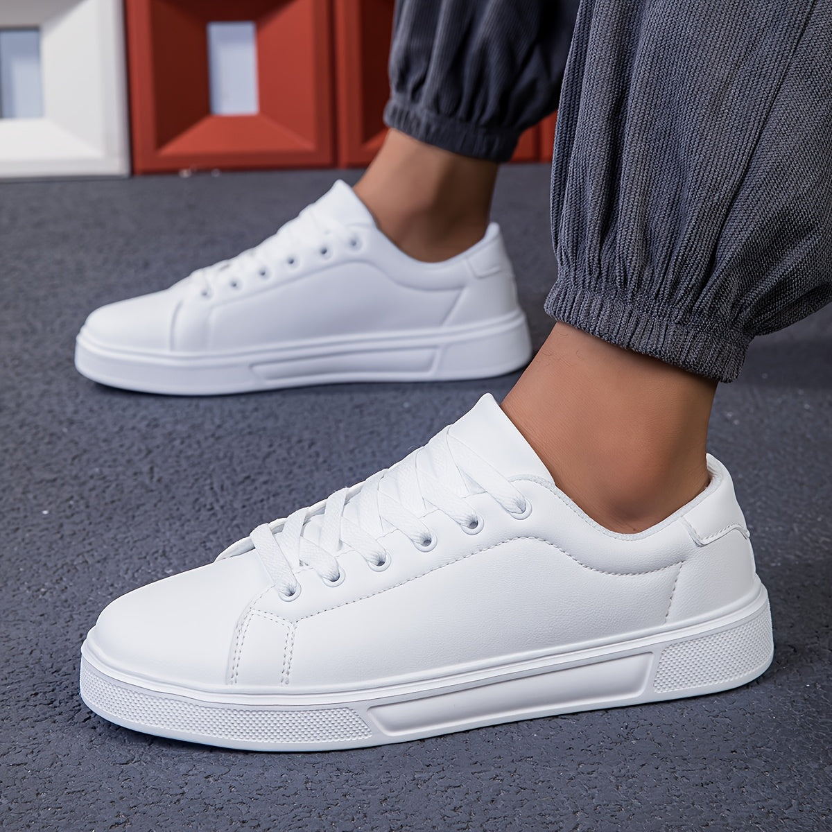 Trendy Casual Footwear for Men: New Breathable White sneakers for Spring 2025    Home Decor Supply | Online Retail | ShoreShopper.com