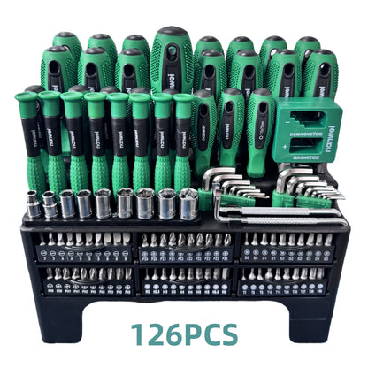 10/100/126/132pcs Magnetic Precision Screwdriver Set with Insulated Tips & Plastic Case - Professional Electronics Repair Kit Suitable for Electronics, Smartphones, Devices, Auto Repair, DIY - Ideal for Daily Use & Holiday Gi    Home Decor Supply | Online Retail | ShoreShopper.com