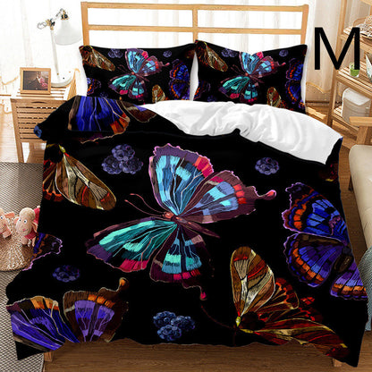 Butterfly Series Three-piece Bedding Quilt Cover Set    Home Decor Supply | Online Retail | ShoreShopper.com
