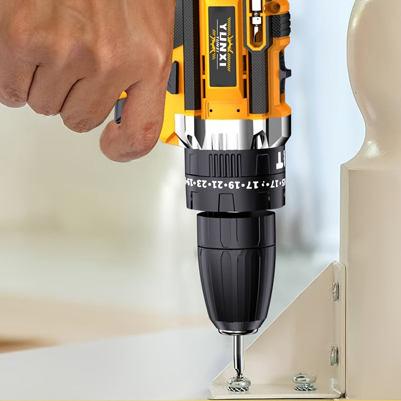 21V Multi-function Impact Drill Set Wireless Power w/ Battery And Quick Charger    Home Decor Supply | Online Retail | ShoreShopper.com