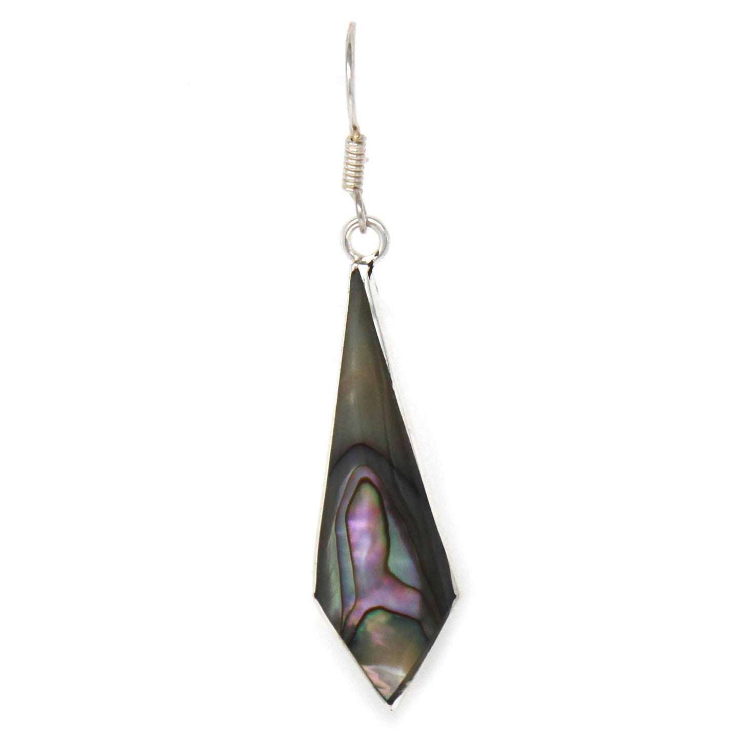 Abalone Diamond-Shaped Dangle Earrings    Home Decor Supply | Online Retail | ShoreShopper.com