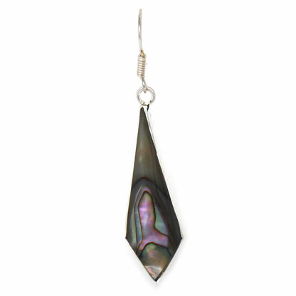 Abalone Diamond-Shaped Dangle Earrings    Home Decor Supply | Online Retail | ShoreShopper.com