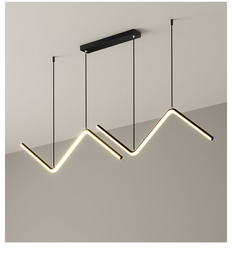 LED Chandelier Minimalist Design for Living Room Bedroom Kitchen Creative Art Wall Suspension Light Fixtures    Home Decor Supply | Online Retail | ShoreShopper.com
