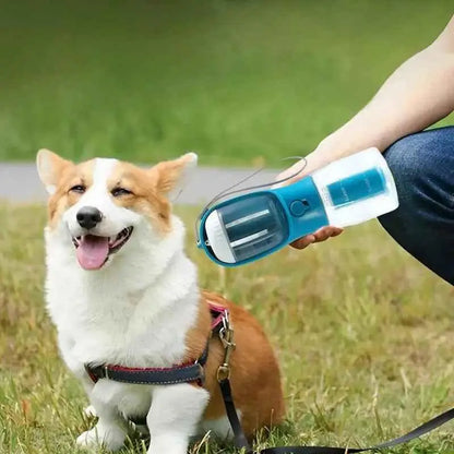 Dog Water Cup Drinking Food Garbage Bag Three-in-one Portable Small Multi-functional Pet Cups Pets Supplies - ShoreCo.Shop