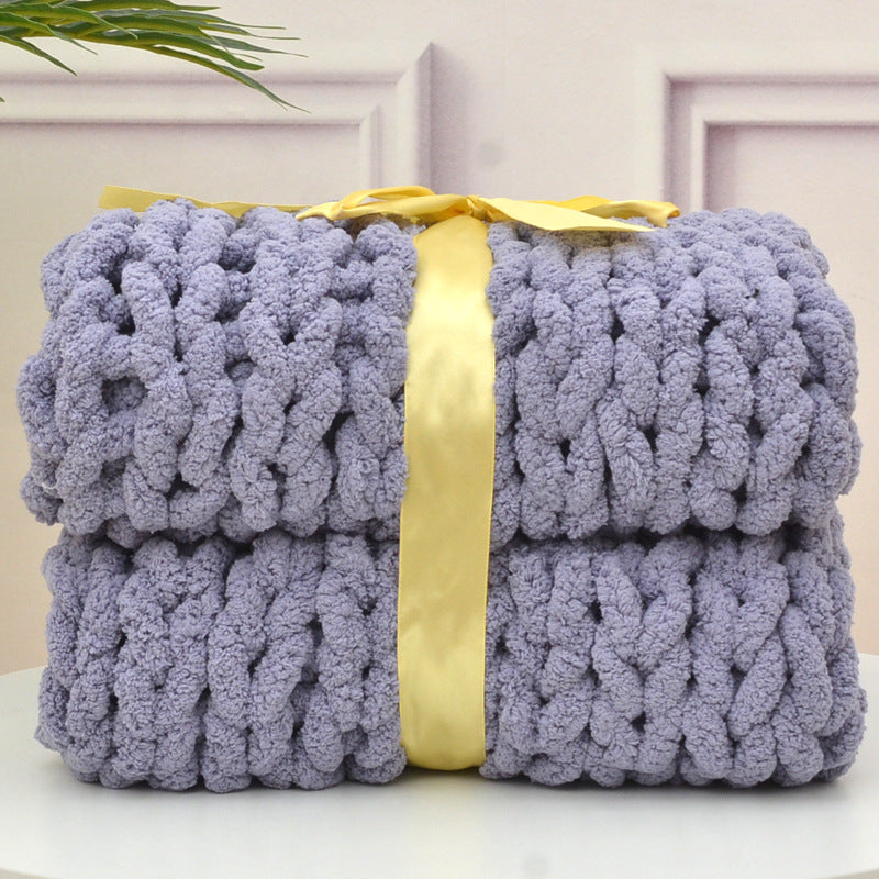 Handmade Thick Wool Woven Blanket Sofa    Home Decor Supply | Online Retail | ShoreShopper.com