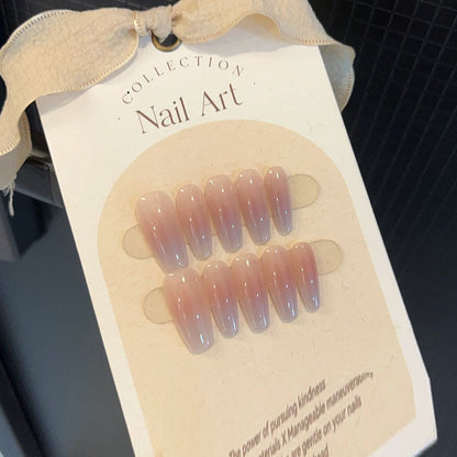 Blush Gradient Nude Nail Art Removable Nail Tip    Home Decor Supply | Online Retail | ShoreShopper.com
