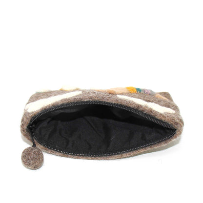 Hand Crafted Felt: Llama Pouch    Home Decor Supply | Online Retail | ShoreShopper.com