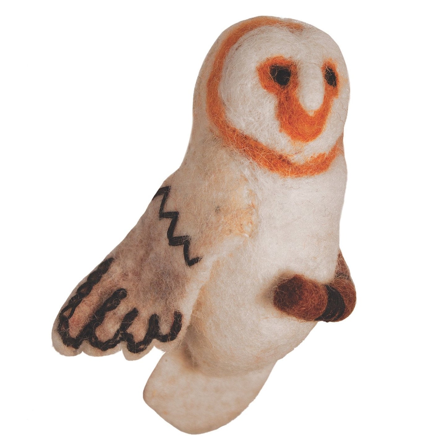 Felt Bird Garden Ornament - Barn Owl - Wild Woolies (G)    Home Decor Supply | Online Retail | ShoreShopper.com