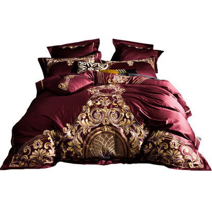 Four-piece embroidery bed    Home Decor Supply | Online Retail | ShoreShopper.com
