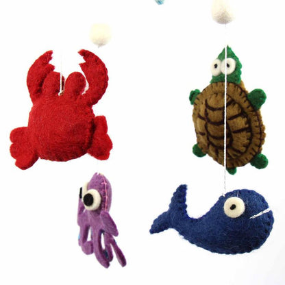 Felt Deep Sea Mobile - Global Groove    Home Decor Supply | Online Retail | ShoreShopper.com