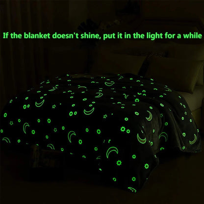 Glowing Polyester Wool Blanket In The Dark    Home Decor Supply | Online Retail | ShoreShopper.com
