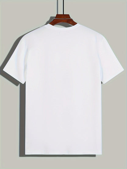 Men's Paris Eiffel Tower Graphic Tee - Casual Crew Neck, Short Sleeve T-Shirt with Stretch Fabric, Machine Washable - Summer Essential    Home Decor Supply | Online Retail | ShoreShopper.com