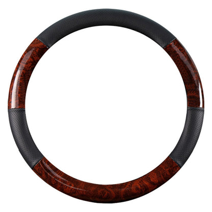 Non-Slip Steering Wheel Cover Compatible for - Breathable Imitation Wood with Red Wood Grain Pattern, Direct Fit Car Steering Grip (No Inner) - Interior Upgrade Wheel Cover    Home Decor Supply | Online Retail | ShoreShopper.com