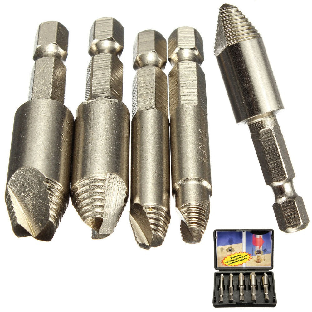 5pcs plastic box screw extractor    Home Decor Supply | Online Retail | ShoreShopper.com
