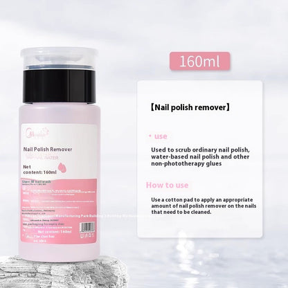 Nail Art Press Bottle Nail Remover Cleaning Solution    Home Decor Supply | Online Retail | ShoreShopper.com