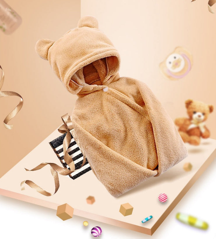 Cotton baby care hooded bath towel    Home Decor Supply | Online Retail | ShoreShopper.com