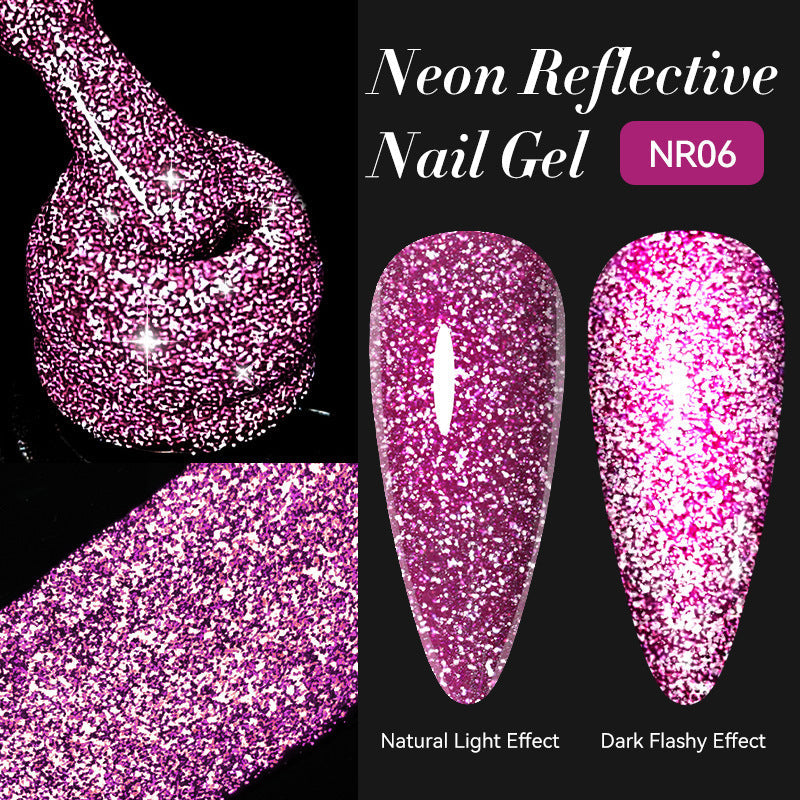 Nail Art Fluorescent Crushed Diamond Gel Polish    Home Decor Supply | Online Retail | ShoreShopper.com