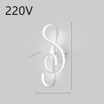 led wall lamp nordic minimalist bedroom bedside lamp    Home Decor Supply | Online Retail | ShoreShopper.com