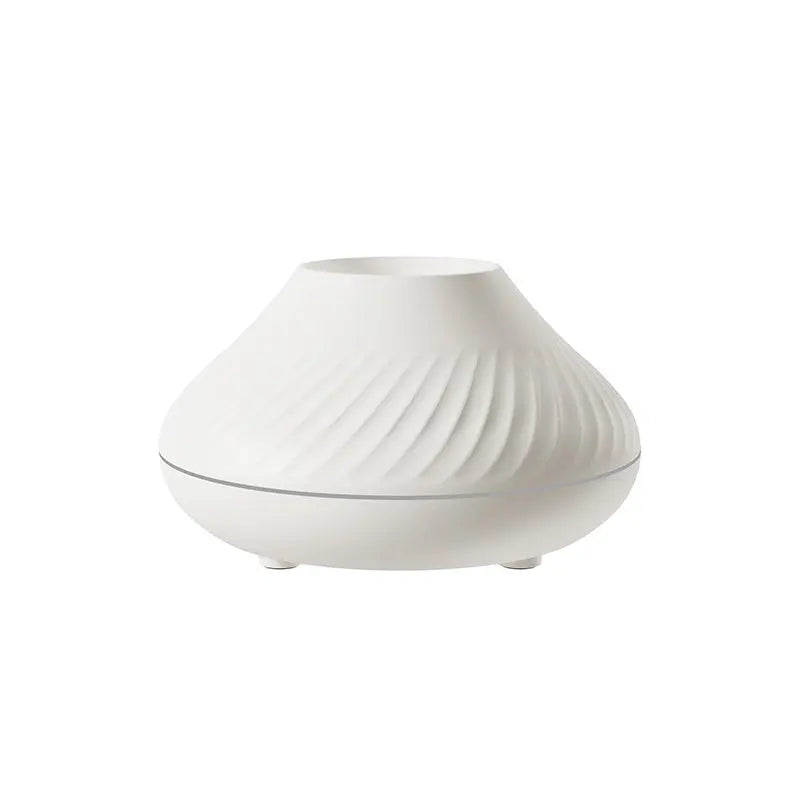 RGB Flame Aroma Diffuser & Volcanic Humidifier - 130ml Essential Oil Mist Maker - ShoreCo.Shop