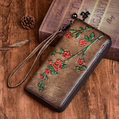 Long vegetable tanned purse    Home Decor Supply | Online Retail | ShoreShopper.com