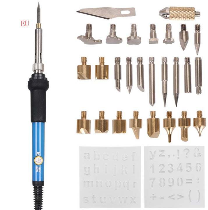Electric iron set 28 pieces of adjustable temperature brush    Home Decor Supply | Online Retail | ShoreShopper.com