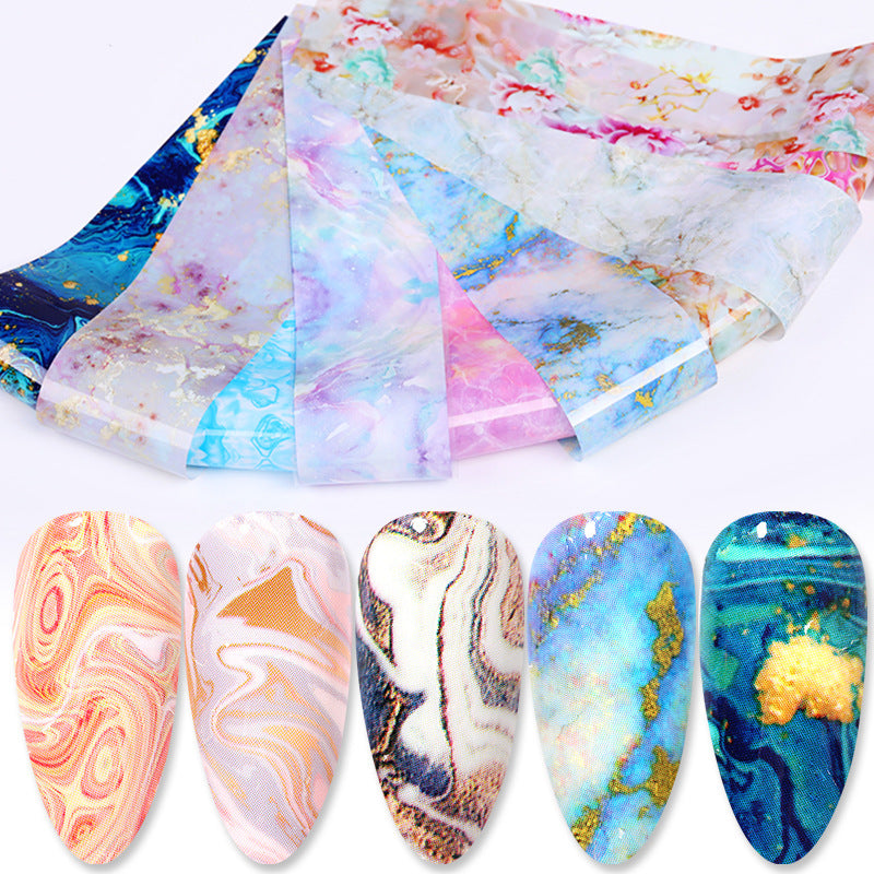 Nail Art Starry Paper Marble Pattern Constellation Starry Sky Series Transfer Paper    Home Decor Supply | Online Retail | ShoreShopper.com