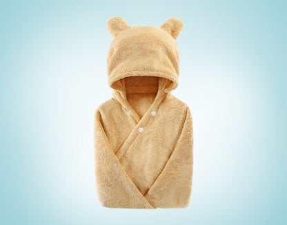 Cotton baby care hooded bath towel    Home Decor Supply | Online Retail | ShoreShopper.com