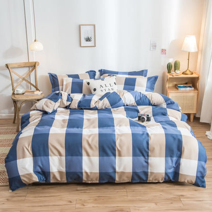 Cover Set Bed Cotton Quilt Bedsheet Bedding Duvet Fitted    Home Decor Supply | Online Retail | ShoreShopper.com