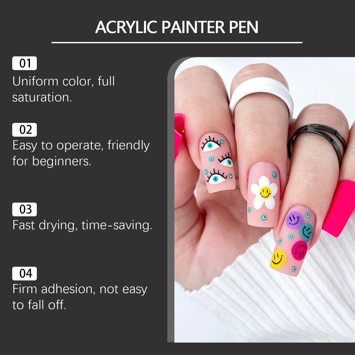 Double-ended Nail Art Pen Set    Home Decor Supply | Online Retail | ShoreShopper.com