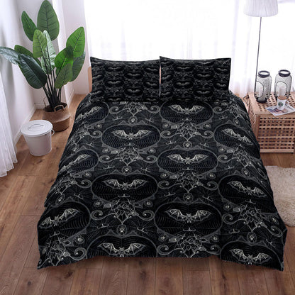 Gothic Bat Digital Printed Quilt Cover Three-piece Set    Home Decor Supply | Online Retail | ShoreShopper.com