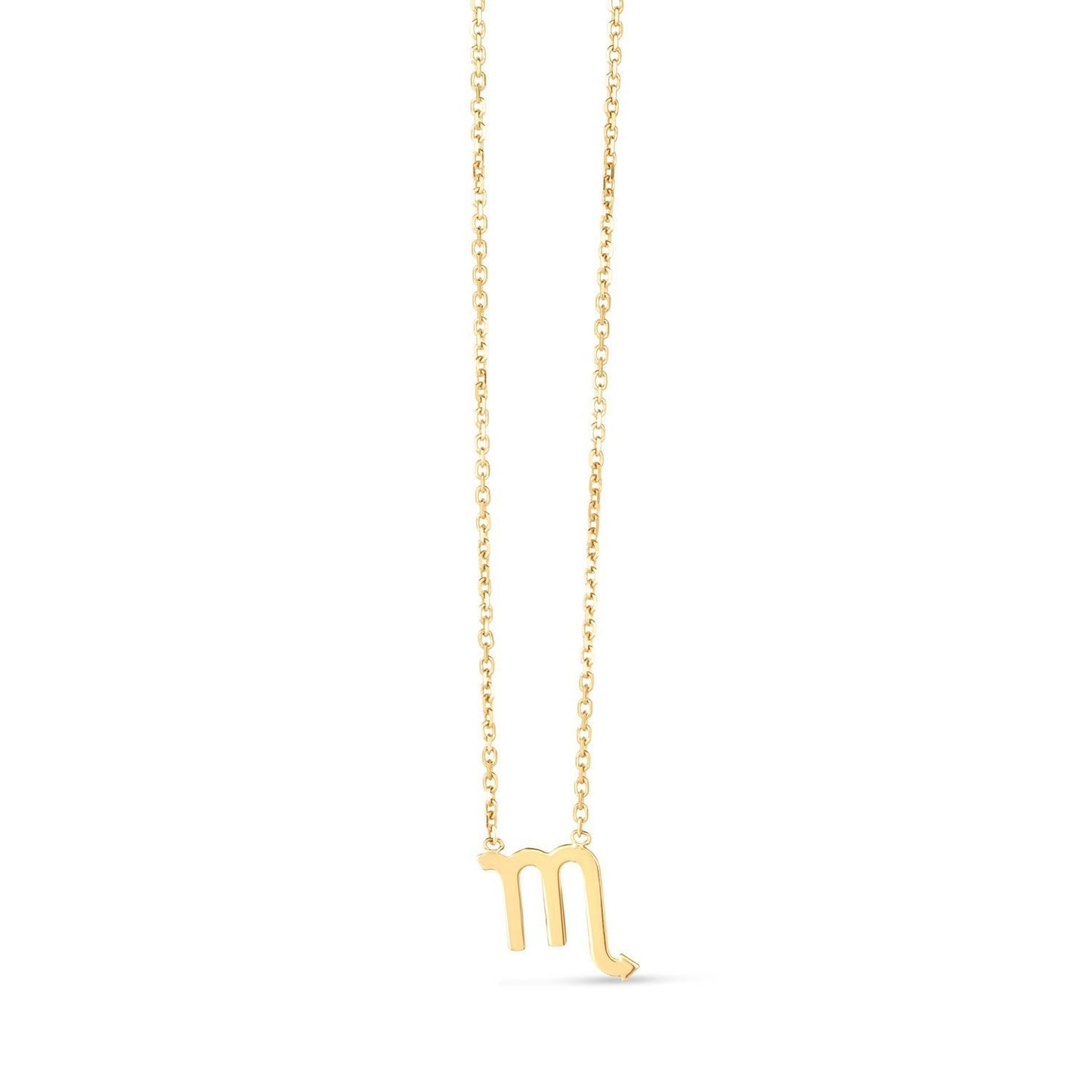 14K Yellow Gold Scorpio Necklace    Home Decor Supply | Online Retail | ShoreShopper.com