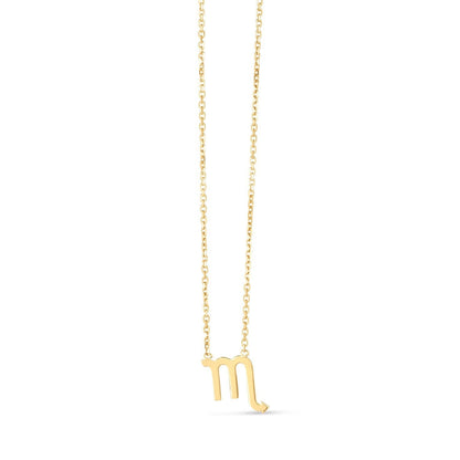 14K Yellow Gold Scorpio Necklace    Home Decor Supply | Online Retail | ShoreShopper.com
