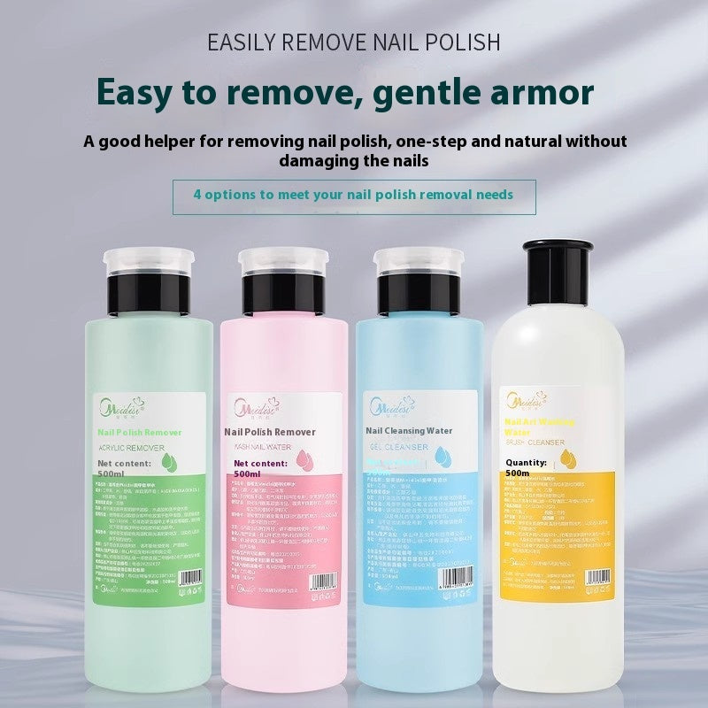 Nail Art Press Bottle Nail Remover Cleaning Solution    Home Decor Supply | Online Retail | ShoreShopper.com
